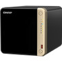 QNAP Turbo NAS TS-464-8G SAN/NAS Storage System - 1 x Intel Celeron N5095 Quad-core (4 Core) - 4 x HDD Supported - 0 x HDD Installed - (Fleet Network)