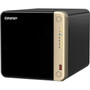 QNAP Turbo NAS TS-464-8G SANNAS Storage System - 1 x Intel Celeron N5095 Quad-core 4 Core - 4 x HDD Supported - 0 x HDD Installed - TS-464-8G-US