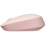 Logitech M170 Mouse - Optical - Wireless - Radio Frequency - 2.40 GHz - Rose - USB - Symmetrical (910-006862)