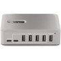 StarTechcom 10-Port USB-C Hub 8x USB-A  2x USB-C Self-Powered w 65W Power Supply USB 31 10Gbps DesktopLaptop USB Hub w - USB 10G8A2CS-USB-C-HUB