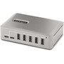 StarTechcom 10-Port USB-C Hub 8x USB-A  2x USB-C Self-Powered w 65W Power Supply USB 31 10Gbps DesktopLaptop USB Hub w - USB 10G8A2CS-USB-C-HUB