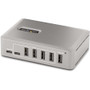 StarTech.com 10-Port USB-C Hub, 8x USB-A + 2x USB-C, Self-Powered w/ 65W Power Supply, USB 3.1 10Gbps Desktop/Laptop USB Hub w/ - USB (Fleet Network)
