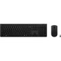 Lenovo Professional Wireless Rechargeable Combo Keyboard and Mouse-US English - USB Type A Scissors Wireless Bluetooth 240 GHz - US 4X31K03931