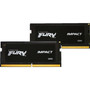 Kingston FURY Impact 16GB DDR5 SDRAM Memory Module - For Notebook - 16 GB 1 x 16GB - DDR5-5600PC5-44800 DDR5 SDRAM - 5600 MHz - - V KF556S40IB-16