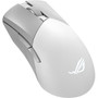 Asus ROG Gladius III Wireless Gaming Mouse - Optical - CableWireless - BluetoothRadio Frequency - 240 GHz - Rechargeable - 1 Pack - P711 ROG GIII WL AIMPOINTWHT
