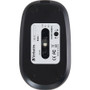 Verbatim Multi-Device Wireless Rechargeable Optical Mouse - Black - Optical - Wireless - Bluetooth/Radio Frequency - 2.40 GHz - - - (70750)