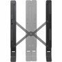 Kensington Collapsible Aluminum Laptop Riser - Up to 16 Screen Support - 5 kg Load Capacity - Desktop - Aluminum Silicone Steel - K50406WW