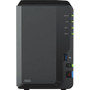 Synology DiskStation DS223 SAN/NAS Storage System - 1 x Realtek RTD1619 Quad-core (4 Core) 1.70 GHz - 2 x HDD Supported - 0 x HDD - 2 (Fleet Network)
