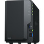 Synology DiskStation DS223 SANNAS Storage System - 1 x Realtek RTD1619 Quad-core 4 Core 170 GHz - 2 x HDD Supported - 0 x HDD - 2 DS223