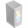 Corsair 2000D RGB AIRFLOW Mini-ITX PC Case - White - Small Tower - White - Steel Mesh - Mini ITX Motherboard Supported - 8 x Fan(s) - (CC-9011247-WW)