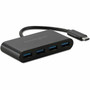 Kensington CH1200 USB-C 10Gbps 4-Port Hub - USB 32 Gen 2 31 Gen 2 Type-C - External - 4 USB Ports - ChromeOS Mac Windows K33616WW