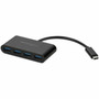 Kensington CH1200 USB-C 10Gbps 4-Port Hub - USB 32 Gen 2 31 Gen 2 Type-C - External - 4 USB Ports - ChromeOS Mac Windows K33616WW