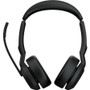 Jabra Evolve2 55 Headset - Stereo - Wireless - Bluetooth - 98.4 ft - 20 Hz - 20 kHz - On-ear - Binaural - Supra-aural - MEMS Noise - (Fleet Network)