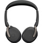 Jabra Evolve2 65 Flex Headset - Stereo - Wireless - Bluetooth - 98.4 ft - 20 Hz - 20 kHz - On-ear - Binaural - Supra-aural - MEMS - (26699-989-889-01)