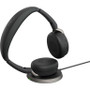 Jabra Evolve2 65 Flex Headset - Stereo - Wireless - Bluetooth - 98.4 ft - 20 Hz - 20 kHz - On-ear - Binaural - Supra-aural - MEMS - (26699-999-889-01)