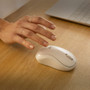Logitech M240 Silent Bluetooth Mouse - Travel Mouse - Wireless - Bluetooth - Off White - Symmetrical (910-007116)