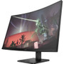 OMEN 32c 31.5" WQHD Curved Screen Gaming LCD Monitor - 16:9 - 32" (812.80 mm) Class - Vertical Alignment (VA) - Edge LED Backlight - x (Fleet Network)