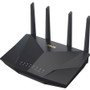 Asus RT-AX5400 Wi-Fi 6 IEEE 802.11 a/b/g/n/ac/ax  Wireless Router - 4G - Dual Band - 2.40 GHz ISM Band - 5 GHz UNII Band - 4 x x - 675 (Fleet Network)