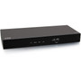 C2G HDMI HDBaseT  USB C  USB B to A over Cat Wall Plate TX  Receiver Box - 2 Input Device - 1 Output Device - 230 ft 70104 mm - 1 C2G31020