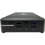 Black Box Emerald DeskVue KVM Receiver - 4K - 3840 x 2160 Maximum Video Resolution - 2 x Network (RJ-45) - 5 x USB - 3 x HDMI - 12 V V (EMD5004-R)