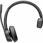 Poly Voyager 4310 Microsoft Teams Certified USB-A Headset BT700 dongle - Google Assistant Siri - Mono - USB Type A - Wireless - - ft 77Y91AA