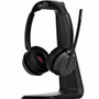 SENNHEISER IMPACT 1061T Headset - Stereo, Mono - True Wireless - Bluetooth - Over-the-head - Binaural - Ear-cup - 3.9 ft Cable (1001173)