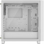 Corsair AIRFLOW Computer Case - Mid-tower - White - Tempered Glass CC-9011252-WW