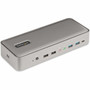 StarTechcom Dual-Laptop USB-C KVM Docking Station Dual Monitor 4K 60Hz DisplayPort KVM Dock 5x USB Hub GbE 90W45W PD - KVM Dock 129N-USBC-KVM-DOCK