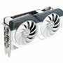 Asus NVIDIA GeForce RTX 4060 Ti Graphic Card - 8 GB GDDR6 - 2.60 GHz Boost Clock - 128 bit Bus Width - PCI Express 4.0 - DisplayPort - (DUAL-RTX4060TI-O8G-WHITE)