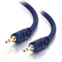 C2G_Velocity_Mono_Audio_Cable_-_6_ft_Audio_Cable_-_First_End_1_x_Mini-phone_Male_-_Second_End_1_x_Mini-phone_Male_-_Blue_40620