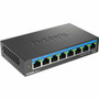 D-Link 8-Port Multi-Gigabit Unmanaged Switch - 8 Ports - 2.5 Gigabit Ethernet, Gigabit Ethernet - 2.5GBase-T, 10/100/1000Base-T - 2 - (Fleet Network)