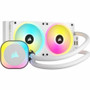Corsair iCUE LINK H100i RGB AIO Liquid CPU Cooler - White - 2 x Fan(s) - 1786.8 L/min Maximum Airflow - 2400 rpm - Liquid Cooler - H3 (Fleet Network)