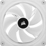 Corsair iCUE QX140 Cooling Fan - 2 x Fan(s) - 2336.1 L/min Maximum Airflow - 2000 rpm - Magnetic Dome Bearing - RGB LED - White - PC (CO-9051008-WW)