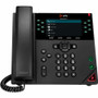 Poly VVX 450 IP Phone - Corded - Corded - Wall Mountable, Desktop - Black - VoIP - 2 x Network (RJ-45) - PoE Ports (89B76AA#ABA)