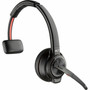 Poly Savi 8210-M Headset - Mono - Wireless - DECT - 5906 ft - Over-the-head - Monaural - Ear-cup - Noise Cancelling Microphone 7S447AAABA