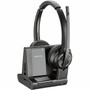 Poly Savi 8200 Office 8220 Headset - Stereo - Wireless - BluetoothDECT 60 - 4495 ft - 32 Ohm - 20 Hz - 20 kHz - Over-the-head - - - 7S4B6AAABA