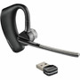 Poly Voyager Legend Earset - Google Assistant Siri - Mono - Wireless - Bluetooth - Earbud Over-the-ear - Monaural - In-ear - Noise - 7W6B8AAABL