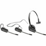 Poly Savi 8200 Office 8240 Headset - Mono - Wireless - BluetoothDECT - 4495 ft - 32 Ohm - 20 Hz - 20 kHz - Over-the-ear Earbud - - 7W6E3AAABA