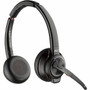 Poly Savi 8220 UC Microsoft Teams Certified DECT 1920-1930 MHz USB-A Headset - Stereo - Wireless - BluetoothDECT - 5906 ft - 20 Hz - 77Y82AAABA