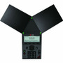 Poly Trio 8300 IP Conference Station - Corded - Wi-Fi, Bluetooth - Black - VoIP - 1 x Network (RJ-45) - PoE Ports (849A0AA#AC3)