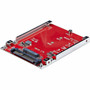 StarTechcom M2 to U3 Adapter For M2 NVMe SSDs PCIe M2 Drive to 25inch U3 SFF-TA-1001 Host AdapterConverter TAA Compliant 1M25-U3-M2-ADAPTER