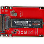 StarTechcom M2 to U3 Adapter For M2 NVMe SSDs PCIe M2 Drive to 25inch U3 SFF-TA-1001 Host AdapterConverter TAA Compliant 1M25-U3-M2-ADAPTER