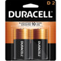 Duracell D Size Alkaline Battery - For Multipurpose - D - 2 / Pack (Fleet Network)