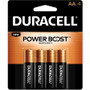 Duracell Coppertop Alkaline AA Batteries - For Multipurpose - AA - 1.5 V DC - 4 / Pack (Fleet Network)