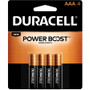 Duracell Coppertop Alkaline AAA Batteries - For Multipurpose - AAA - 1.5 V DC - 4 / Pack (Fleet Network)