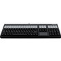 CHERRY LPOS QWERTY Keyboard - 127 Keys - QWERTY Layout - 42 Relegendable Keys - Magnetic Stripe Reader - USB - Black (Fleet Network)