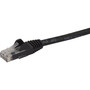 StarTechcom_3_ft_Black_Snagless_Cat6_UTP_Patch_Cable_-_ETL_Verified_-_Category_6_-_3_ft_-_1_x_RJ-45_Male_-_1_x_RJ-45_Male_-_Black_N6PATCH3BK