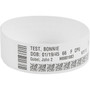 Zebra Wristband Polypropylene 1 x 11in Direct Thermal Zebra Z-Band Comfort HC100 - 1 Width x 11 Length - Permanent Adhesive - Direct 10010951K