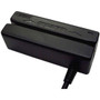 ID TECH MiniMag II IDMB Magnetic Stripe Reader - Triple Track - 1524 mm/s - USB, Keyboard Wedge - Black (Fleet Network)