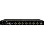 StarTech.com 16 Port 1U Rackmount USB PS/2 KVM Switch with OSD - 16 x 1 - 16 x HD-15 Video - 1U - Rack-mountable (SV1631DUSB)